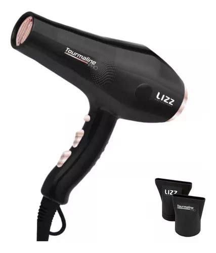 Secador Tourmaline Pro 2400w Íons Profissional 220v Lizz Parcelamento