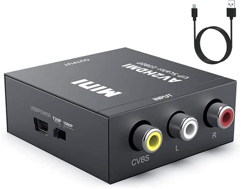 Upgrow Rca Zu Hdmi Konverter P Mini Cvbs Zu Hdmi Composite Video