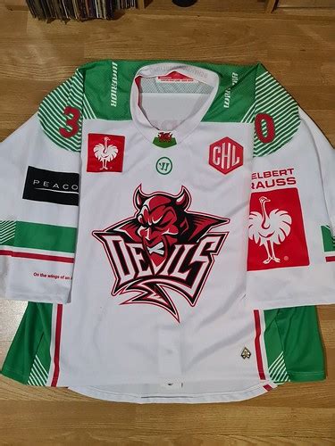 Bench Worn Cardiff Devils Chl Jersey 2019 2020 Flickr