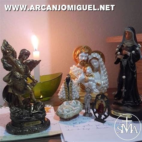 Altar oratório ArcanjoMiguel net são miguel Rafael Anjo Milícia