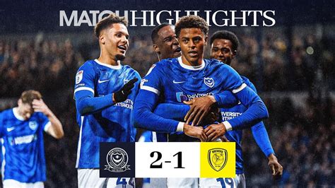 In Po Pompey Burton Albion Highlights Youtube