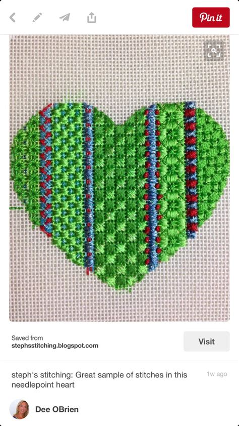 Pin By Janet True On Needlepoint Stitches Needlepoint Stitches