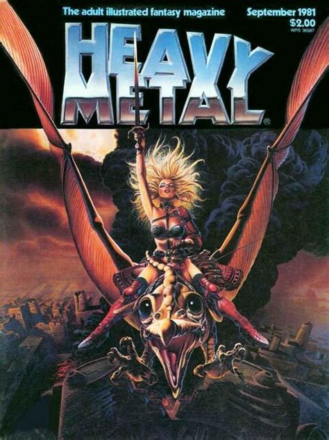 Heavy Metal Magazine Digital Magazine Heavy Metal Illustrated Books