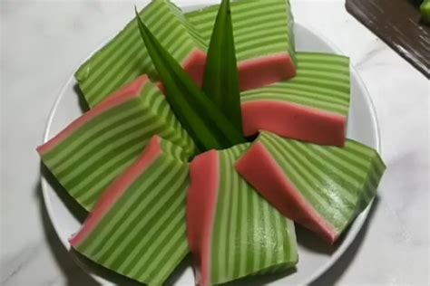 Resep Kue Lapis Tepung Beras Tapioka Kenyal Dan Lembut Bahan Sederhana