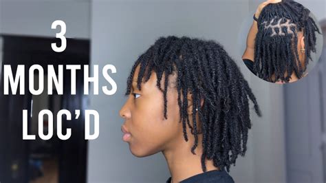 3 Month Loc Update And Retwist Two Strand Twist Starter Locs 4c Youtube