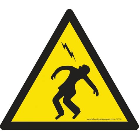 Pictogramme Danger Danger Haute Tension W