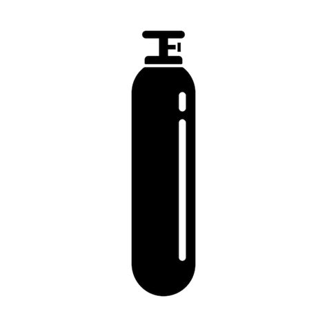 Premium Vector Oxygen Cylinder Icon