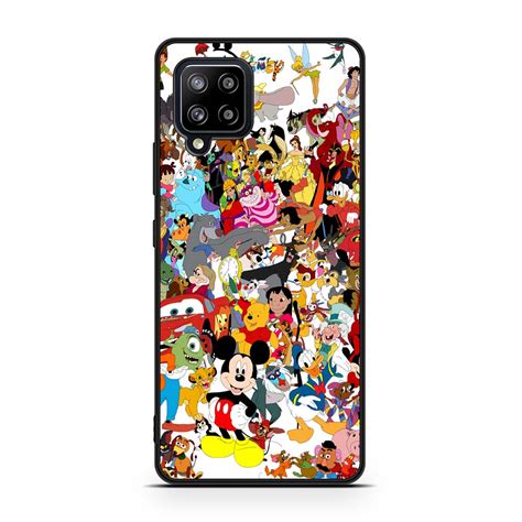 All Disney Characters Samsung Galaxy A12 Case Caselinor