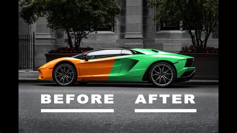 How To Change Car Color In Photoshop Youtube