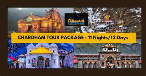 Chardham Tour Package Nights Days