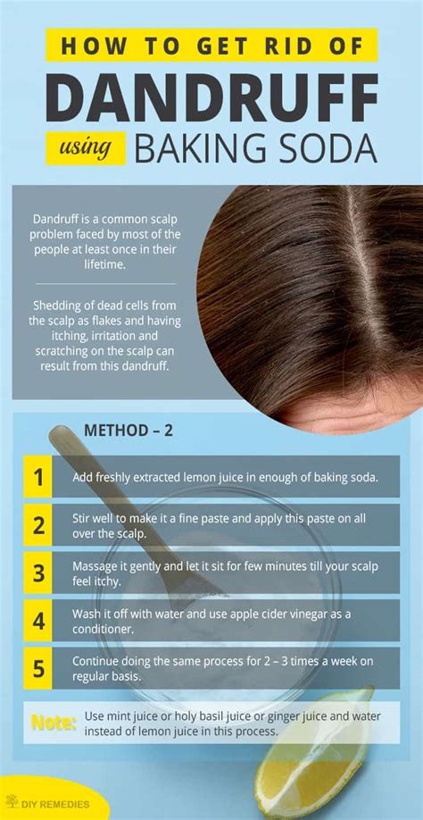 How To Get Rid Of Dandruff Using Baking Soda