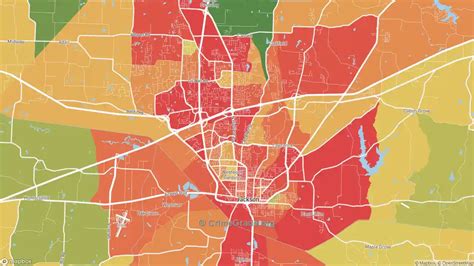 The Safest And Most Dangerous Places In Jackson Tn Crime Maps And