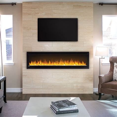 Napoleon Alluravision 60-inch Linear Wall Mount Electric Fireplace ...