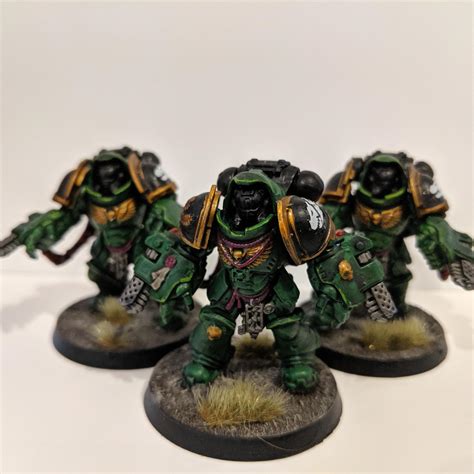 Salamander Aggressors Wip Rwarhammer40k