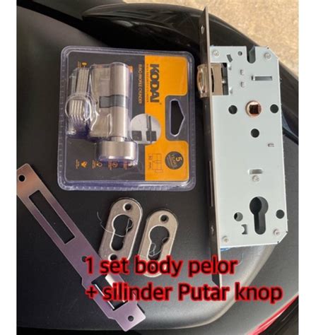 Jual Body Pelor Stanlis Silinder Knop Putar Kodai Kodai Kunci Pelor