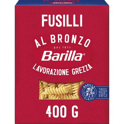 H Lices Al Bronzo Fusilli Caja G Barilla Supermercado El Corte