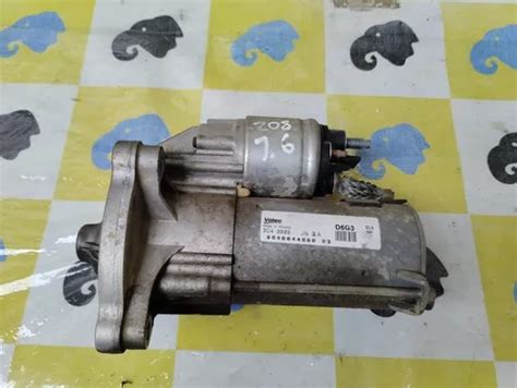 Motor Arranque Valeo Partida Original Peugeot 208 1 6 2015