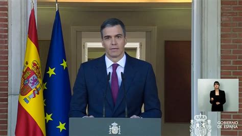 Pedro Sánchez No Dimite última Hora En Directo Reacciones A La