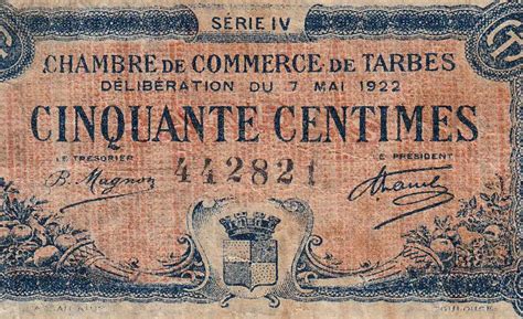 Billets du XXème siècle Les billets des Chambres de Commerce