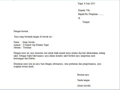 Detail Contoh Surat Izin Kepada Atasan Koleksi Nomer 55