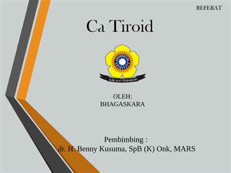 Pdf Ppt Referat Karsinoma Tiroid Bhagaskara Dokumentips