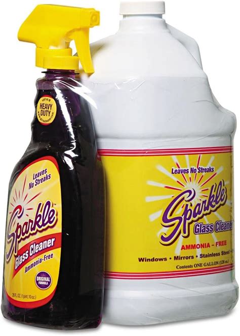 Sparkle A J Funk And Co 20515 Commercial Glass Cleaner Original Purple Formula 338