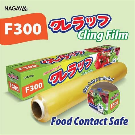 Cling Food Wrap With Cutter 450mm 300Meter 1 5KG NAGAWA Japan Quality