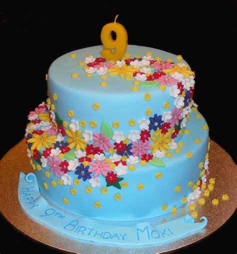 Pretty Flowers Birthday Cake By Nadas Cakes Canberra Cake