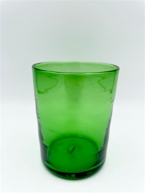 Michael Ruh Juice Glass Moss 2020 Contemporary Applied Arts