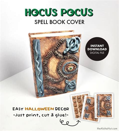 Hocus Pocus Book Printable Free Printable Templates