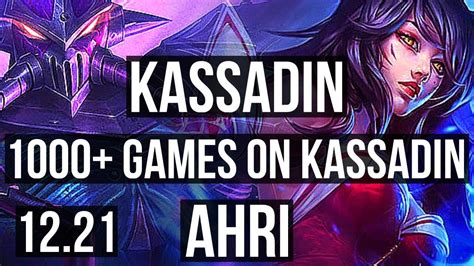 Kassadin Vs Ahri Mid M Mastery Games Legendary