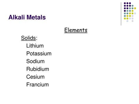 Ppt Families Of The Periodic Table Powerpoint Presentation Free Download Id 2373573