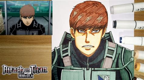 Drawing Floch Forster フロック・フォルスター Attack On Titan How To Draw Animedrawholic Youtube