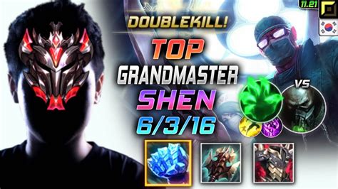 Grandmaster Shen Top Vs Urgot