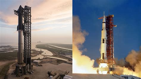 Starship Vs Saturn V The Tale Of Two Mighty Rockets Ever Developed By