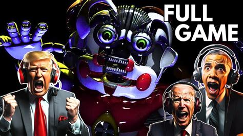 Us Presidents Play Five Nights At Freddys Fnaf Sl Sister Location Full Game Drones