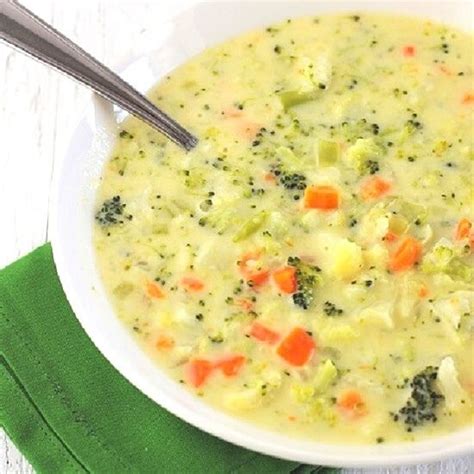 Broccoli, Cauliflower and Cheese Soup • Now Cook This!