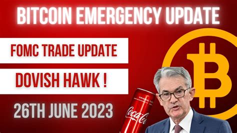 🚨bitcoin Emergency Update Fomc And Market Sentiment Youtube