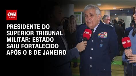 Estado saiu fortalecido pós 8 de janeiro diz presidente do Superior