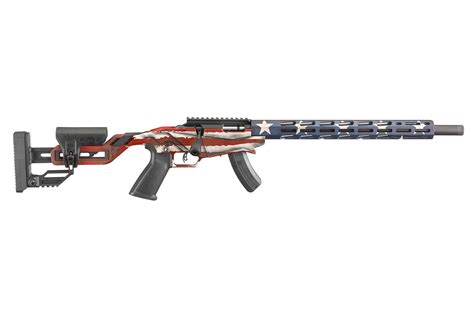 Shop Ruger Precision Rimfire 22lr Bolt Action American Flag Cerakote Finish For Sale Online