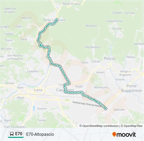 Linea Orari Fermate E Mappe Altopascio Aggiornato