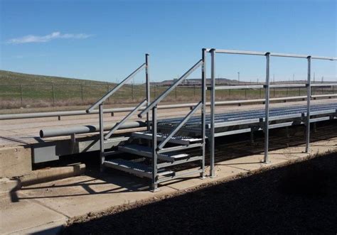 Unistrut Access Platform For Truck Weigh Station Unistrut Midwest