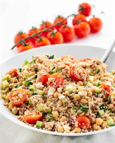 Tuna Quinoa Salad Craving Home Cooked