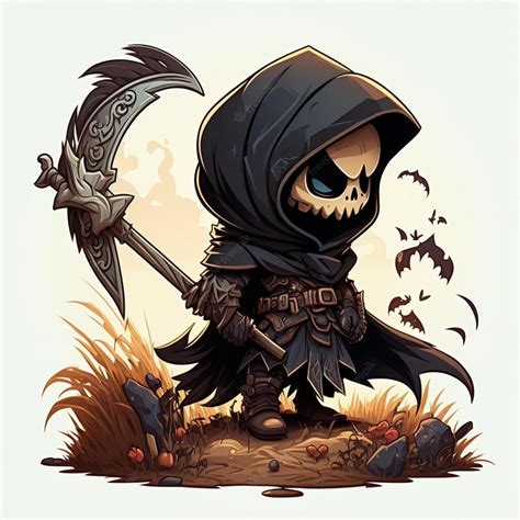 Chibi Grim Reaper