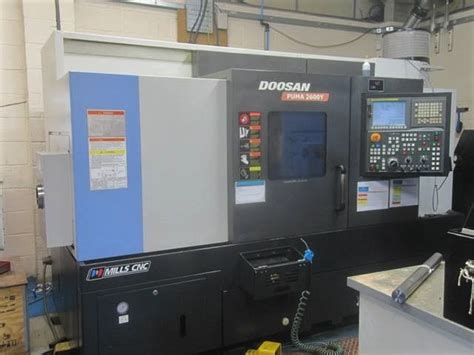 Doosan CNC Control 3500 Rpm Puma 2600Y CNC Lathe With Driven Tooling