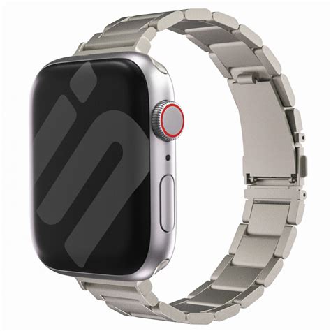 Apple Watch Luxe Slim Metalen Band Sterrenlicht Smartwatchbanden Nl