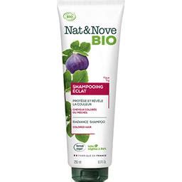 Shampooing Bio figue cheveux colorés Nat Nove Intermarché