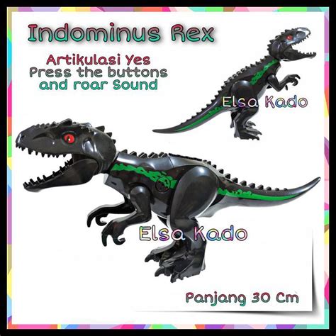 Jual Lego Dinosaurus Trex Mainan Big Figure Indominus Rex Brick Dino