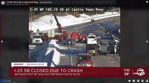 Sb I 25 In Castle Rock Reopens After Crash Involving 3 Semi Trucks