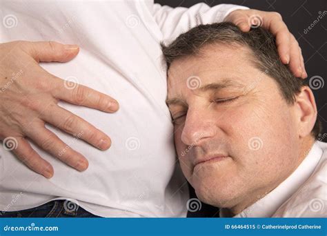 Mature Pregnant Mother And Senior Father Stock Image Image Of Adult Anxious 66464515